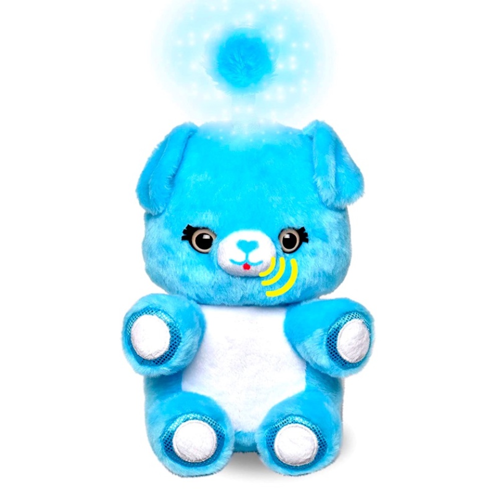 🆕 Fuzzible Friends Cuddles The Puppy Plush Light Up Toy With Sounds & Phrases